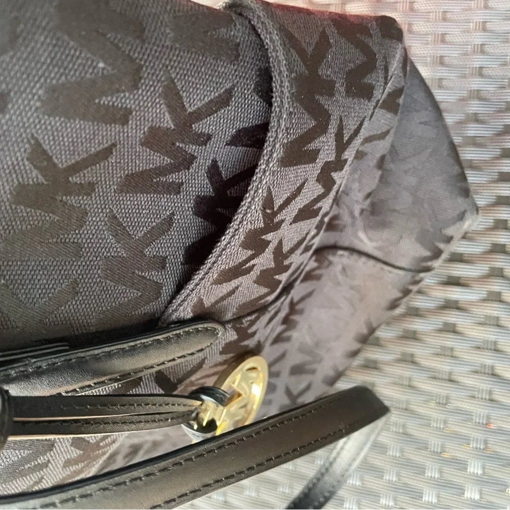 MICHAEL KORS BAG,Michael Kors Black Monogram Handbag